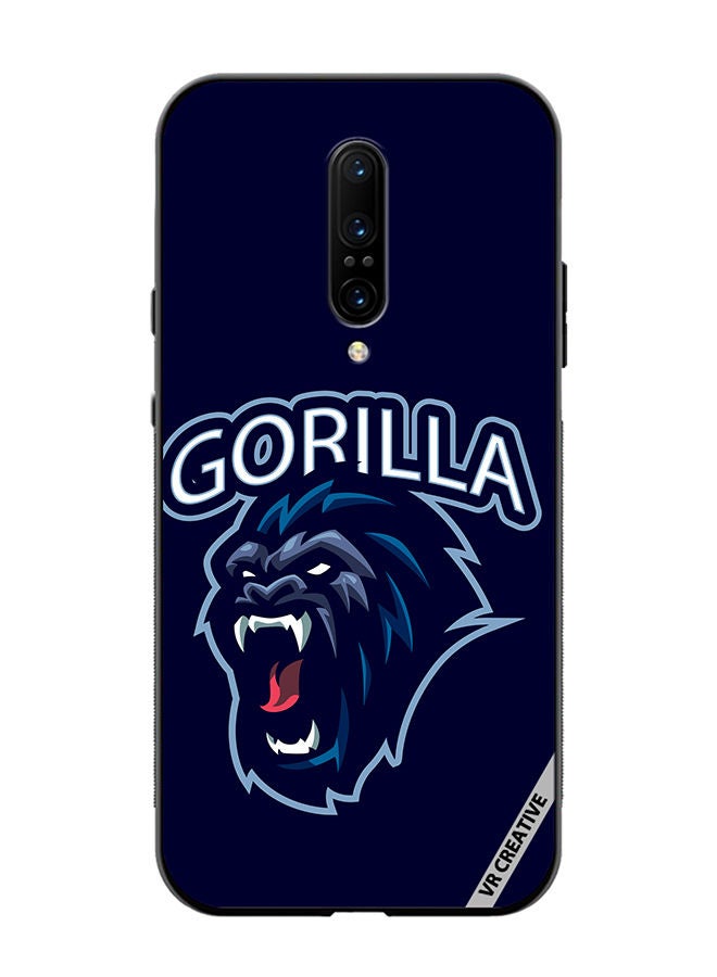 VR CREATIVE Protective Case Cover For OnePlus 7 Pro Gorilla Design Multicolour - Image 1