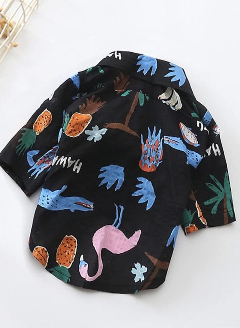 GGOOT Summer Dog Clothes Pet Shirts For Dogs Vest Fashion Puppy Cat Clothes For Dogs Pets Clothing For Dog Pet Products (Blue XXL) - Image 1