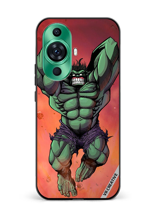 VR CREATIVE Protective Case Cover For Huawei nova 11 Pro Hulk Angry Design Multicolour - Image 1