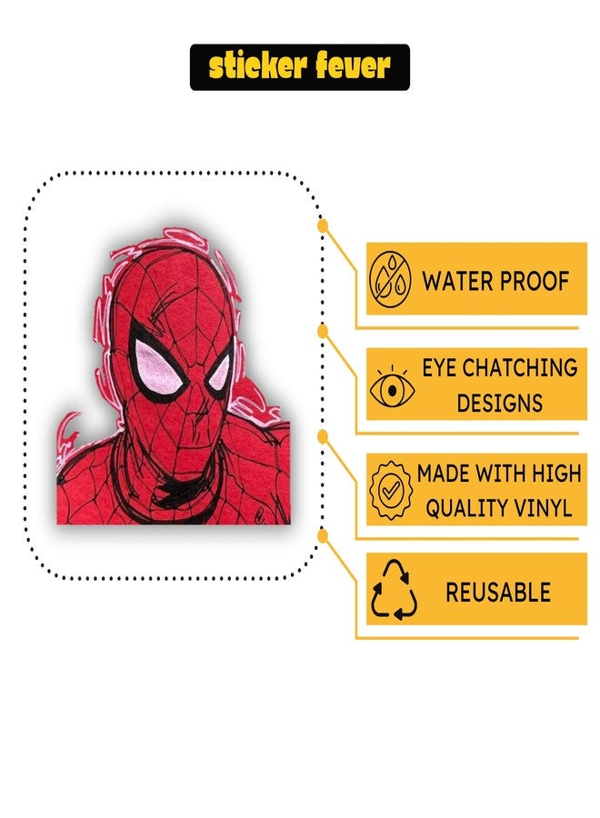 Sticker Fever Sticke Fever - Main Character Energy Aesthetic Sticker Pack - 20 Waterproof Stickers for Laptop, Phone, Guitar, Journal and More. - Image 2