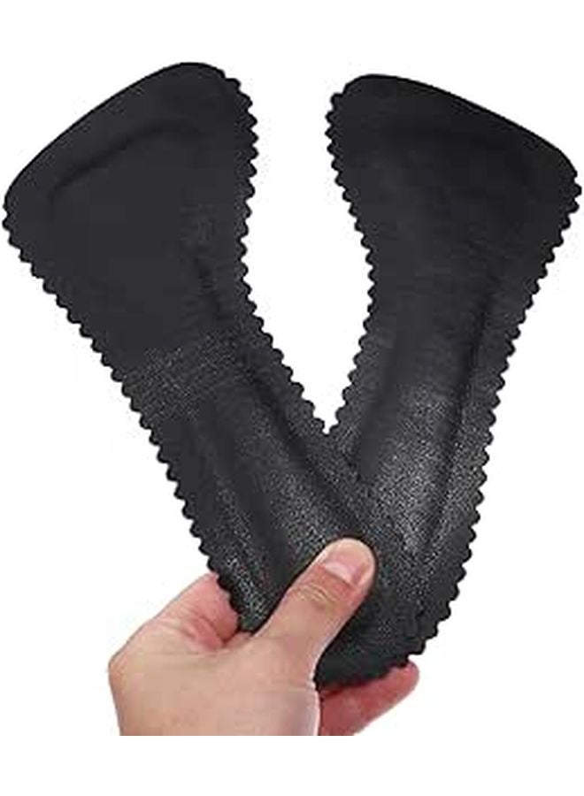 Anti Slip Self Adhesive Breathable High Heel Insoles For Women Black - Image 1