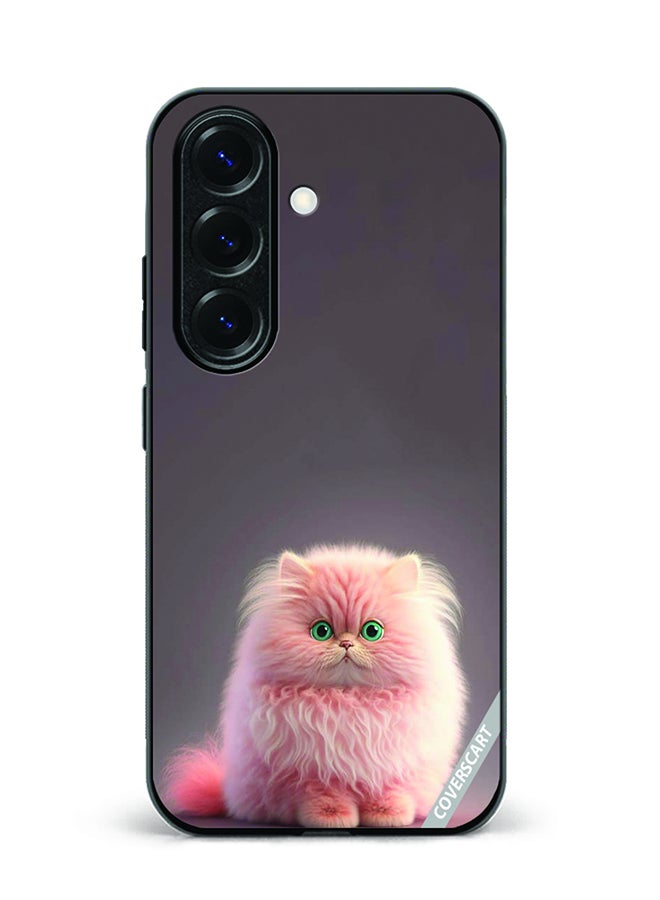 Protective Case Cover For Samsung Galaxy S24 Plus Furry Cat Design Multicolour