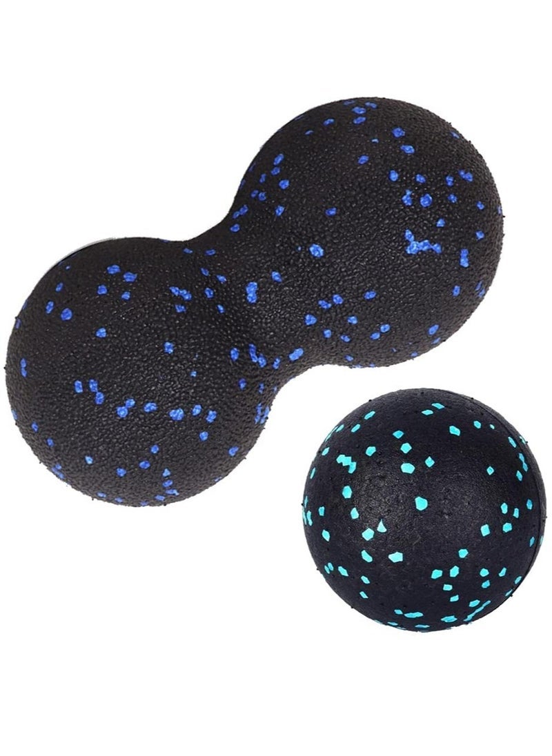 Generic Peanut Massage Balls, Back Massage Peanut Balls, Muscle Relaxers, Double Hockey Massage Balls and Activity Balls for Physical Therapy, Deep Tissue Fitness Massage and Relief Tension Muscle Supplies 
