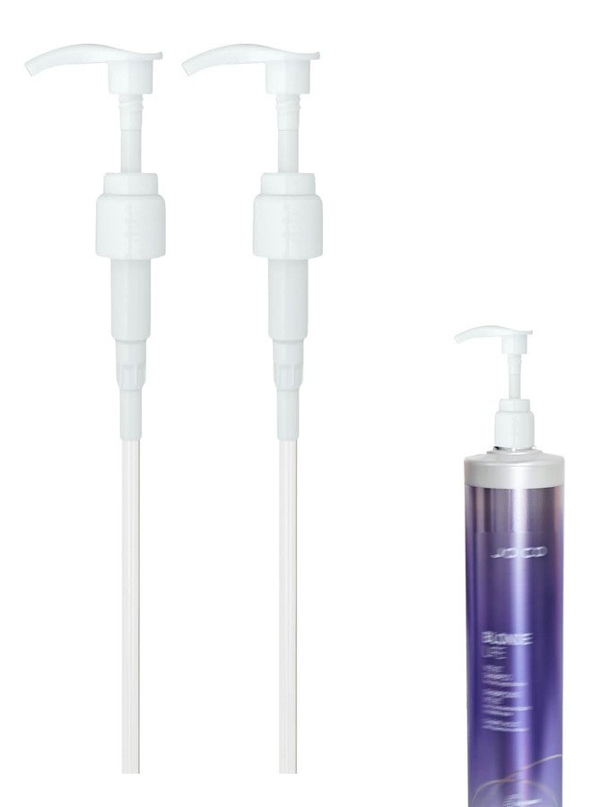 gocola 2 Piece Pump Dispenser Compatible with Joico Shampoo and Conditioner, Shampoo/Conditioner Pump for Bottle, 1 L/33.8 Fl Oz. - Image 1