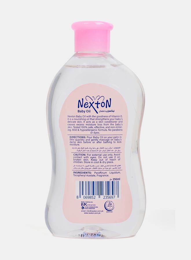 Nextone Baby Oil Vitamin E 250ml - Image 2