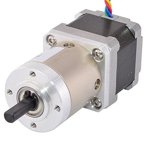 STEPPERONLINE 51:1 Planetary Gearbox Nema 14 Stepper Motor Printer Camera Robotics DIY CNC - Image 1