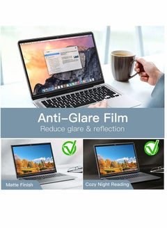 KASTWAVE Screen Protector for MacBook Pro 13 Inch (2016 2022 M1 M2)  MacBook Air 13 Inch (2018 2020 M1) Anti Glare Film Matte Anti Fingerprint 4 Pack  - Image 2