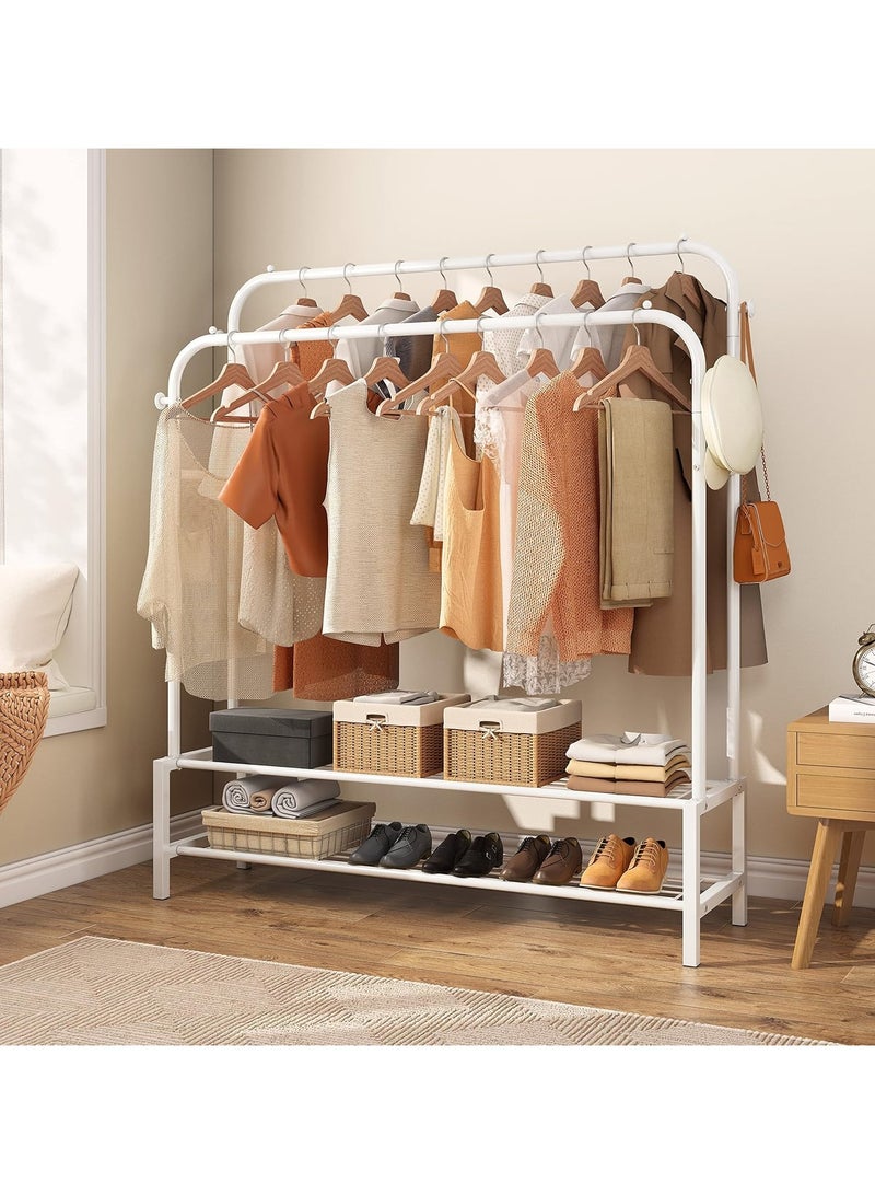DubaiGallery Stainless Steel Drying Rack Standing Clothes Hanger Dry Cloth Stand Garment Racks - Image 2