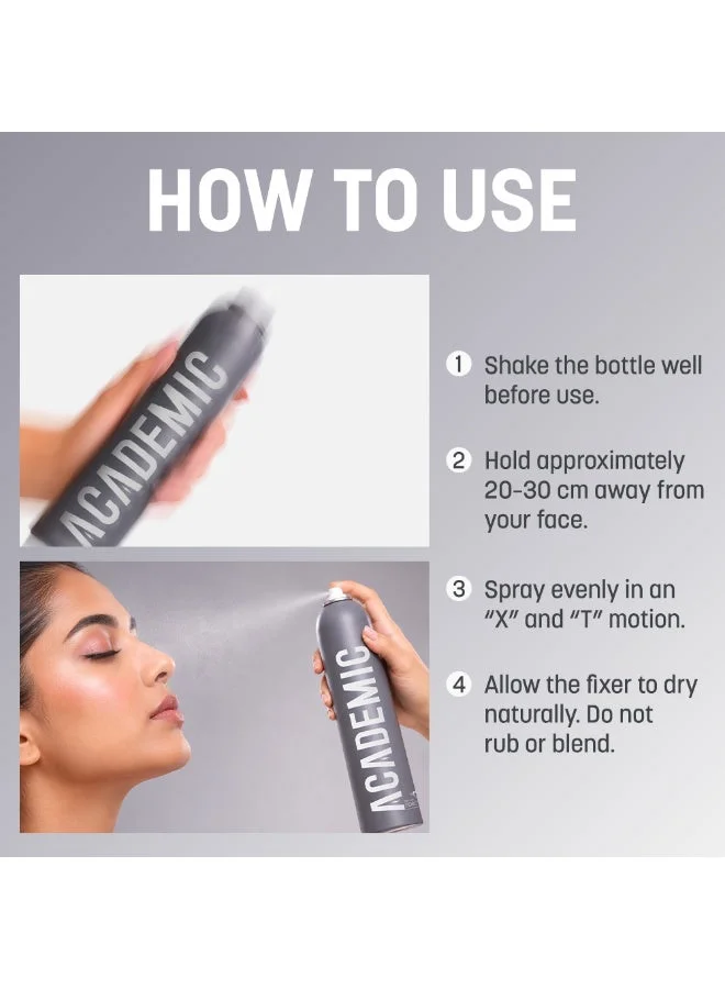 Forever52 Forever52 Academic Makeup Fixer Setting Spray, Long-Lasting Waterproof & Transfer-Proof, Matte Finish