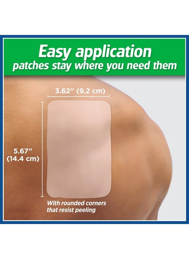 Salonpas Pain Relieving Patches 6 Piece Large- 14.4 X 9.2 Cm  - Image 5