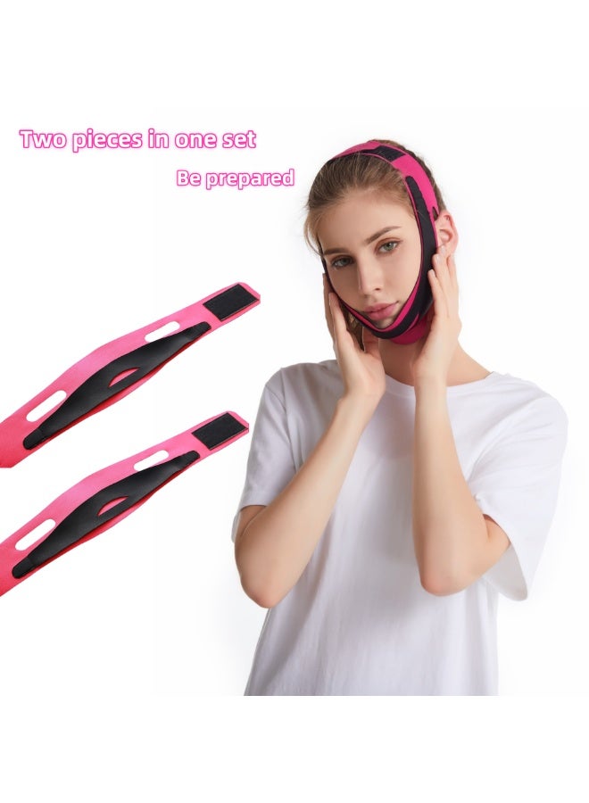 NOVOLAN Snore Reducing Chin Straps 2-Piece Set, Adjustable Anti-Snoring Headband for Men & Women, Breathable Sleep Corrector with Facial Lift & Firming Features, Improved Sleep Quality Comfortable - Image 5