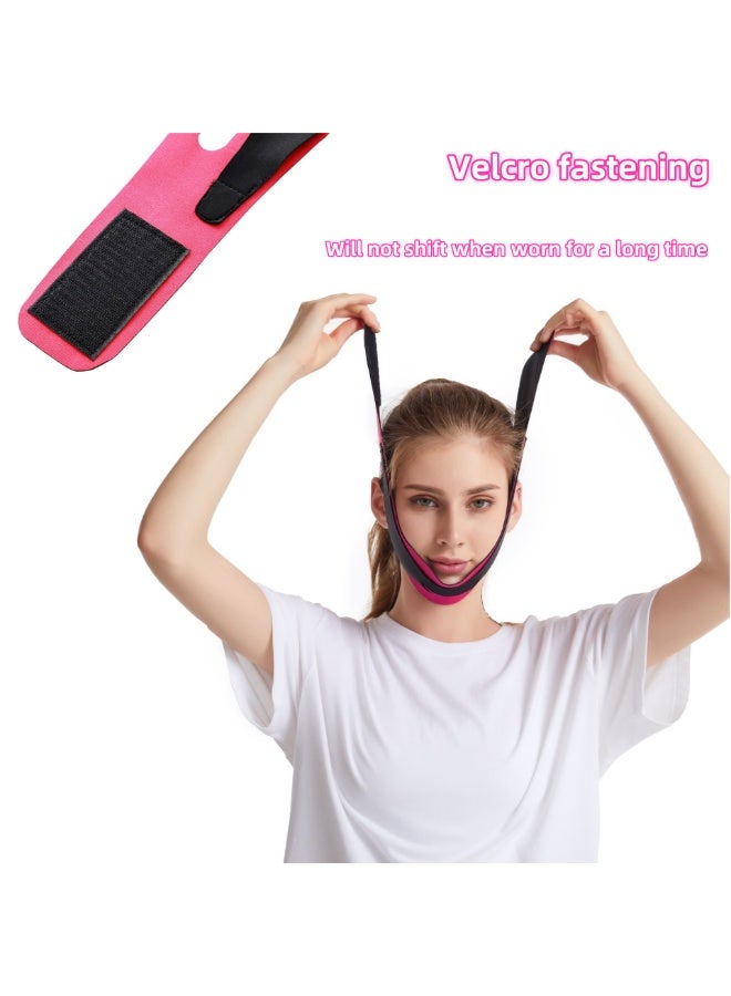 NOVOLAN Snore Reducing Chin Straps 2-Piece Set, Adjustable Anti-Snoring Headband for Men & Women, Breathable Sleep Corrector with Facial Lift & Firming Features, Improved Sleep Quality Comfortable - Image 3