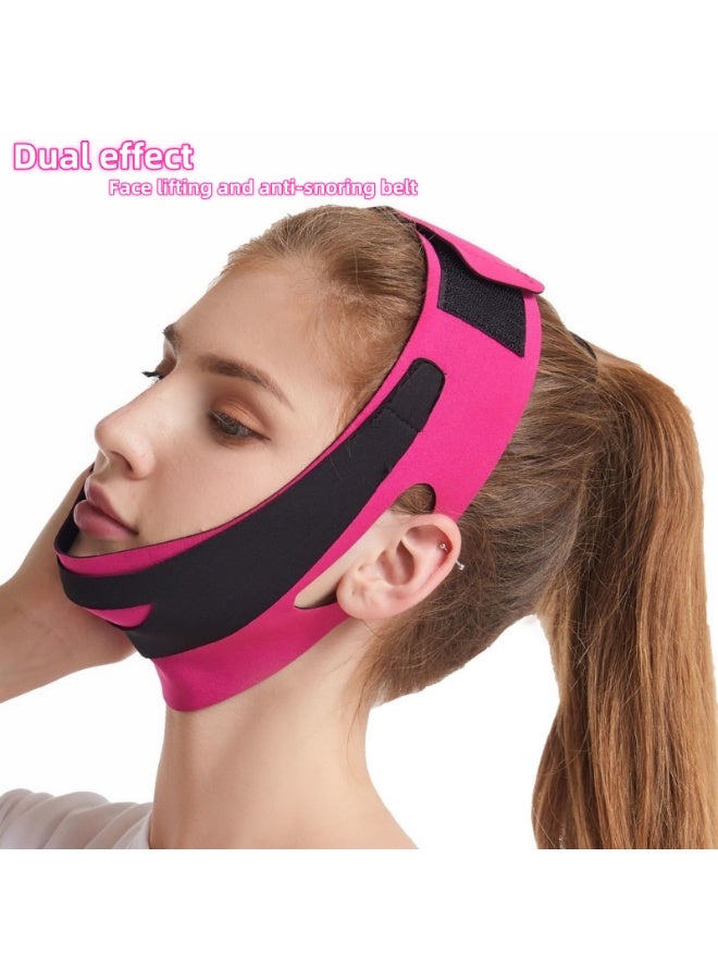 NOVOLAN Snore Reducing Chin Straps 2-Piece Set, Adjustable Anti-Snoring Headband for Men & Women, Breathable Sleep Corrector with Facial Lift & Firming Features, Improved Sleep Quality Comfortable - Image 4