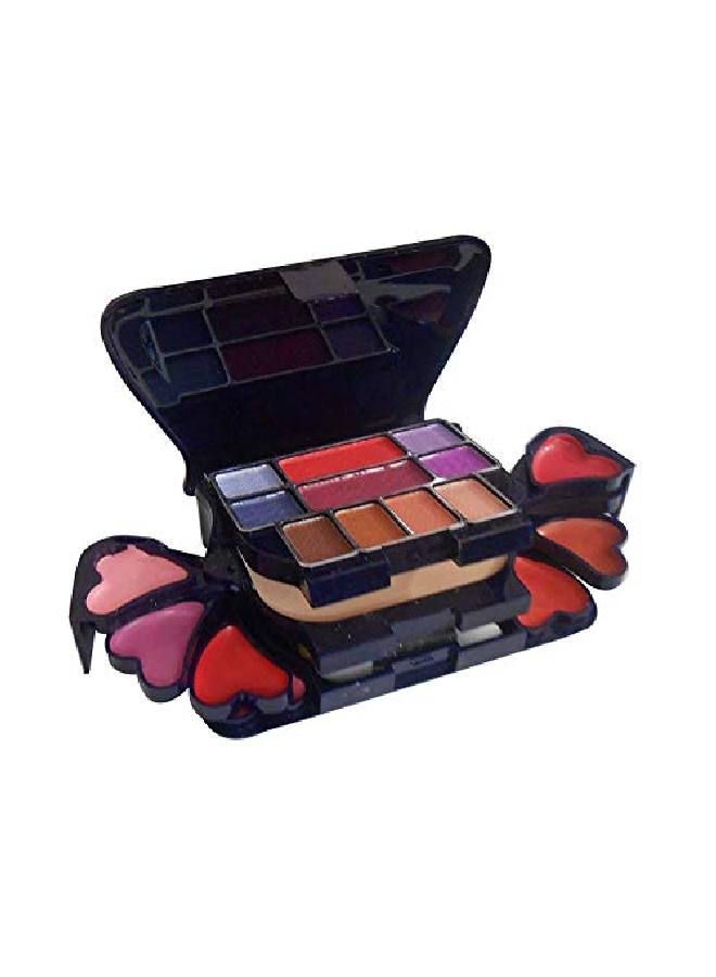 ADS Color Series Makeup Kit (8 Eyeshadow 1 Power Cake 8 Lip Color 2 Blusher) - Image 2