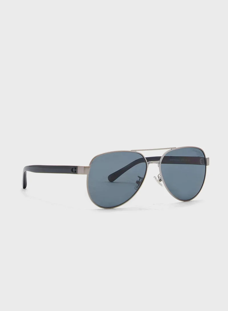 COACH 0Hc7143 Wayfarers Sunglasses