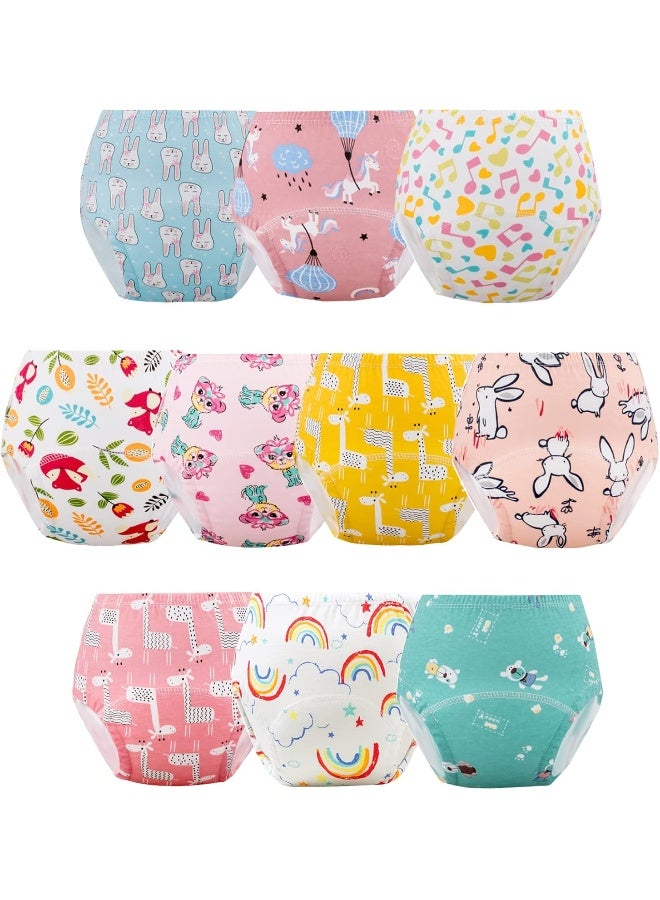 JackLoveBriefs 8 Pack Potty Training Pants for Boys Girls, Learning Designs Training Underwear Pants  - Image 1