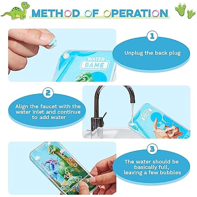 HANDHELD WATER GAMES, 4 PIECES WATER RING MINI TOYS, RETRO GAME SET, MULTI COLOR RING TOSS GAME, TRAVEL TOYS FOR PARTY FAVORS/FILLERS RETRO PASTIME (RANDOM PATTERN) - Image 5