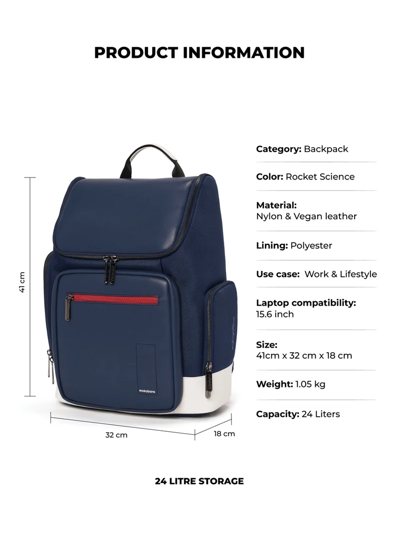 موكوبارا للتجارة ذ.م.م حقيبة ظهر هوفر كرافت بسعة ٢٤ لتر