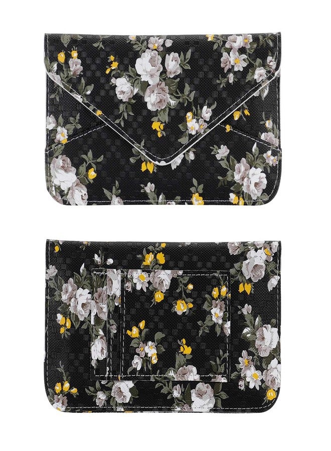 XEYOU Women's Card Wallet Envelope Style Credit Card Holder Cute Cash Wallet for Ladies (Small Flower) - Image 5