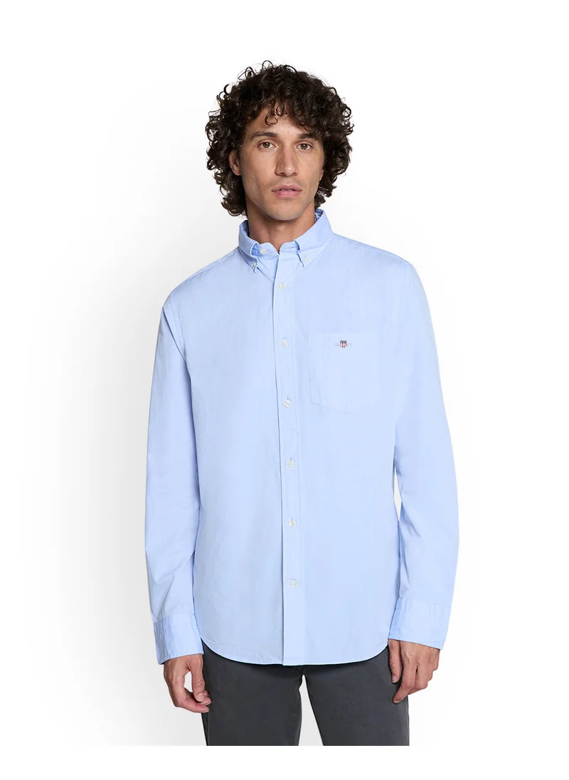 غانت Gant Regular Cotton Poplin Shirt For Daily Wear