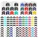 FourDragons 120PCS MTG Keyword Counters Buff Abilities Tokens for Magic Card Accessories MTG Creature Stats Plus 1 Loyalty Life Counters Tokens for TCG CCG Magic Card Gaming Accessories - Image 2