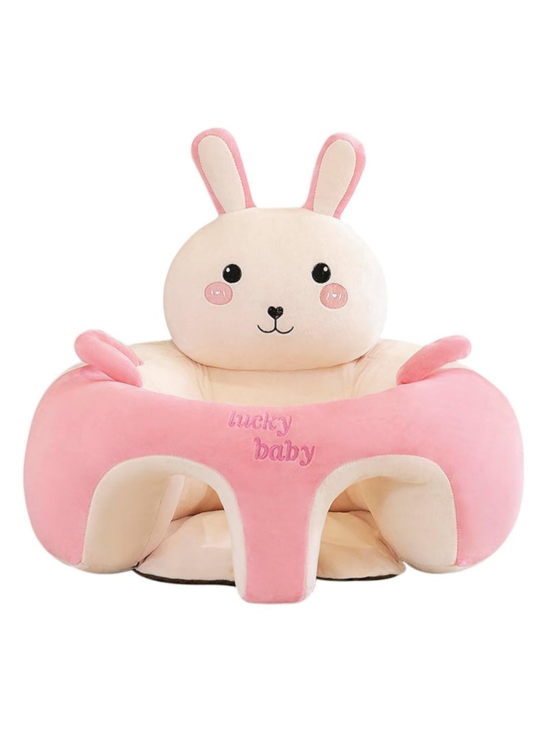 XiuWoo Baby Seat Chair Children's Plush Chair Sofa Chair for Children's Room Baby Seat Aid Support Seat Learning Sitting Safety Seat Cushion Cuddly Toy Animal Children's Chair Plush Toys Toddler Furniture - Image 3