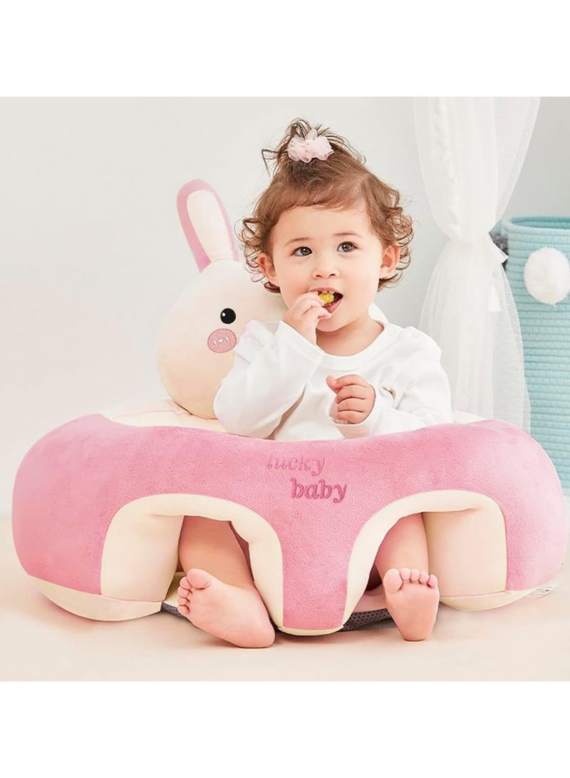 XiuWoo Baby Seat Chair Children's Plush Chair Sofa Chair for Children's Room Baby Seat Aid Support Seat Learning Sitting Safety Seat Cushion Cuddly Toy Animal Children's Chair Plush Toys Toddler Furniture - Image 4