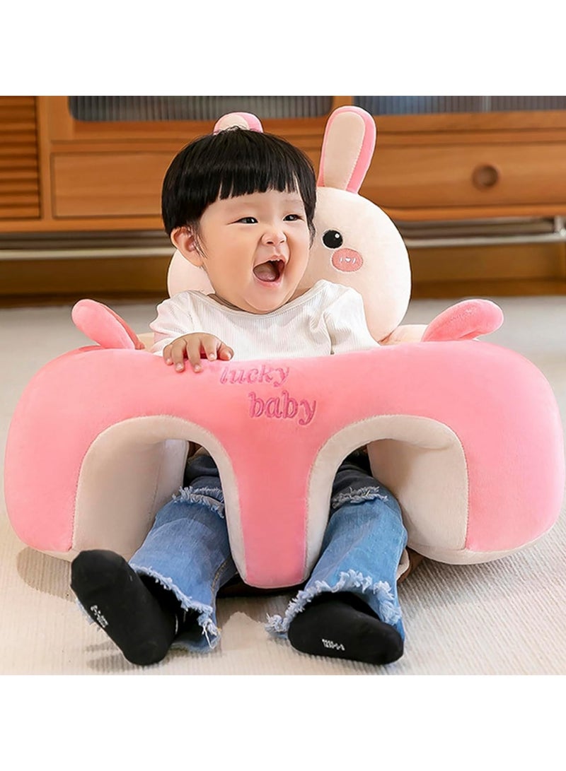 XiuWoo Baby Seat Chair Children's Plush Chair Sofa Chair for Children's Room Baby Seat Aid Support Seat Learning Sitting Safety Seat Cushion Cuddly Toy Animal Children's Chair Plush Toys Toddler Furniture - Image 5