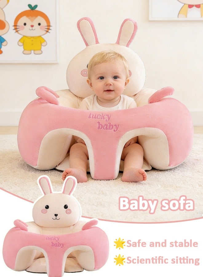 شو وو كرسي مقعد الطفل كرسي أفخم كرسي أريكة للأطفال لغرفة الأطفال مقعد الطفل مساعد مقعد دعم التعلم وسادة مقعد الأمان الجلوس لعبة محبوبة كرسي أطفال حيواني ألعاب أفخم أثاث الأطفال - Image 1