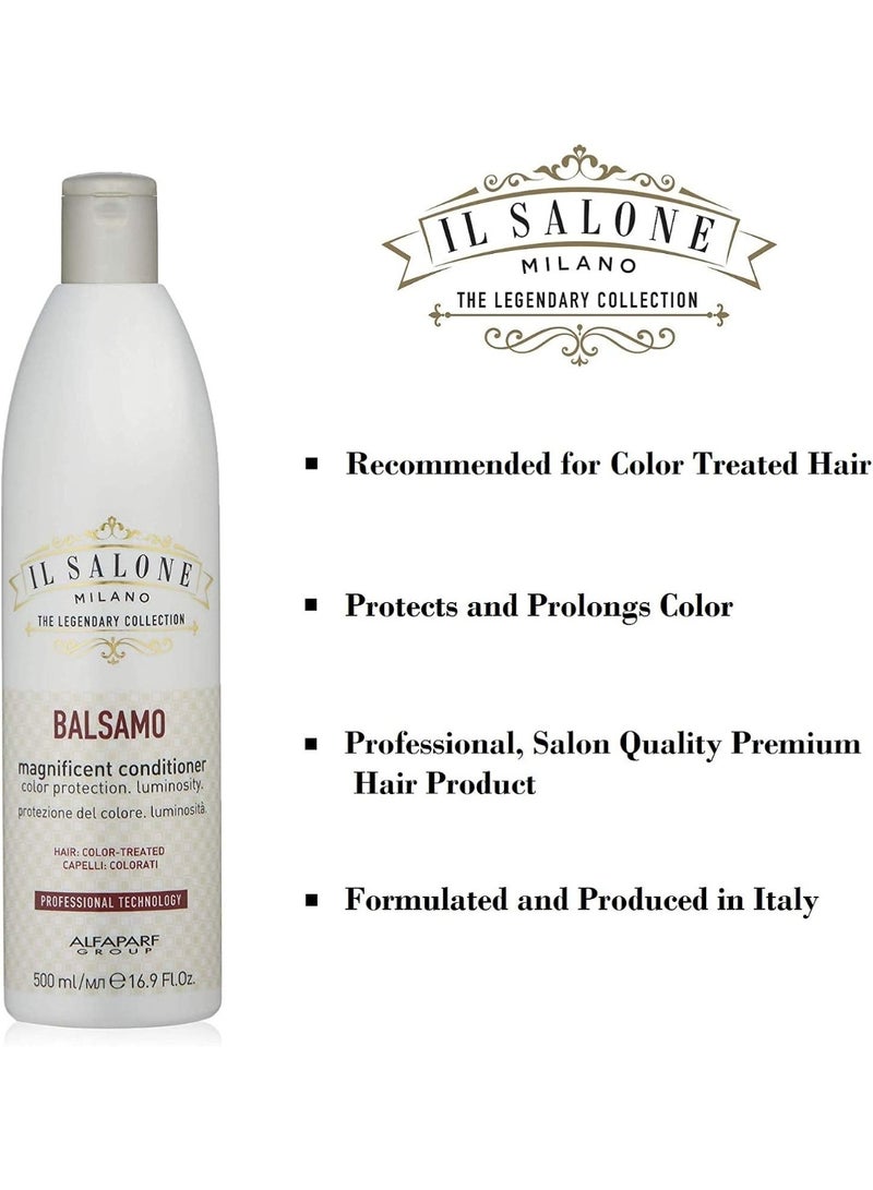 إل صالون ال سلون ميلانو بلسم ماجنيفيسنت 500 مل - بلسم للشعر الملون والمعالج - Image 3
