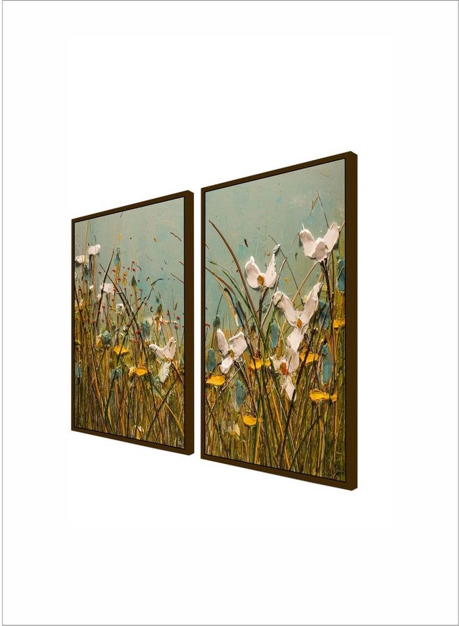 Artsense Set of 2 Paintings for wall decoration Abstract wall painting for living room big size painting for home decoration with frame-Multicolor/30x40 inches/(76x101 cm) - Image 3