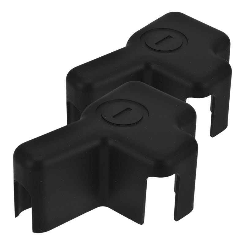 2pcs Car Battery Terminal Protector Covers: Negative Battery Terminal Protector Replacement - Compatible For Cruze - Image 3