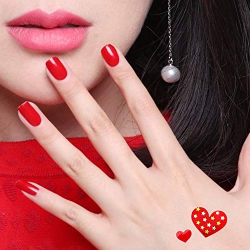 Konsait 60 Sheets Valentine Heart Stickers Love Decorative Sticker for Kids Envelopes Cards Craft Scrapbooking for Great Party Favors Gift Prize Class Rewards Award Praise (3000+ Colorful Heart) - Image 5