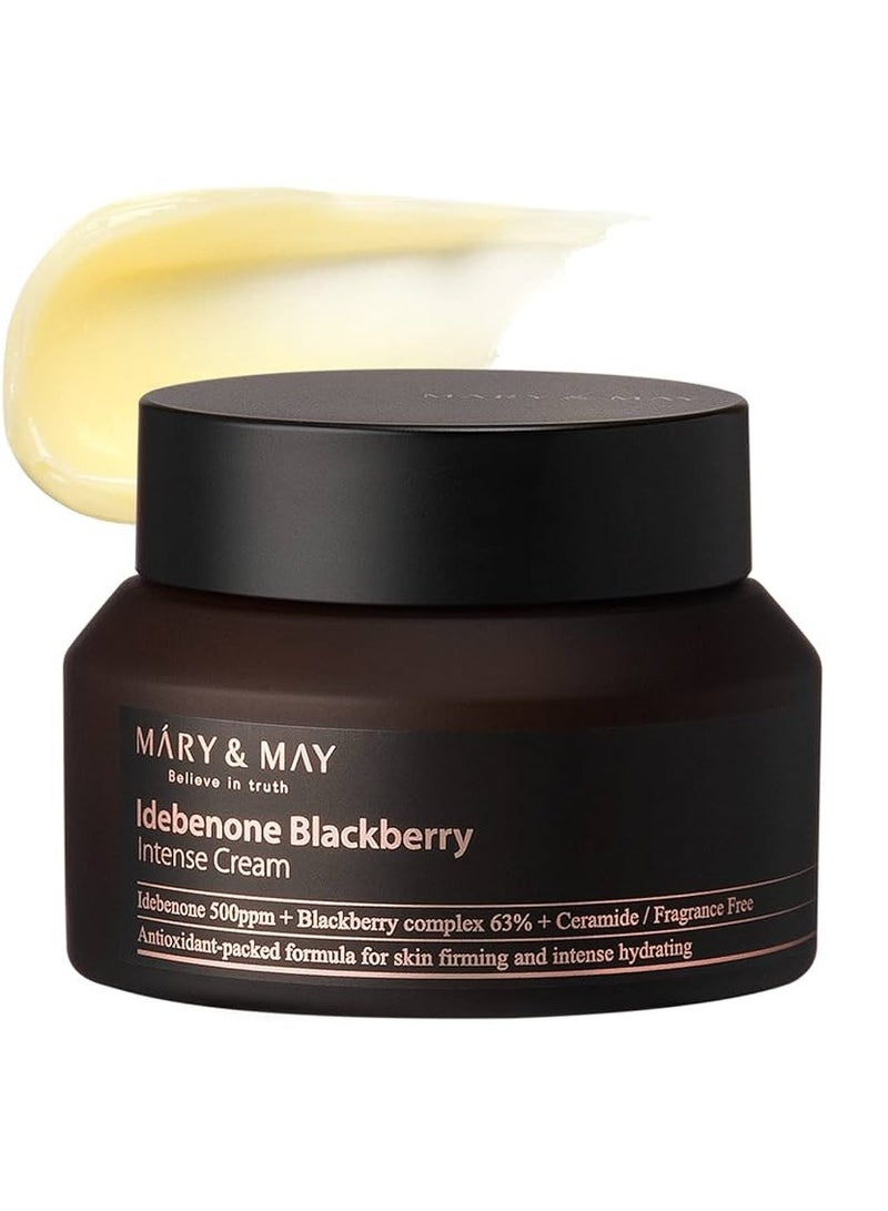 MARY & MAY Idebenone Blackberry Intense Cream 70g - Image 1