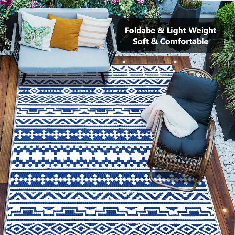Huayang Camping Gear RV Floor Mat, PP Tube Woven Garden Mat, Anti-Aging & Moisture-Proof, Customizable for Outdoor Courtyard Lawns - Image 1