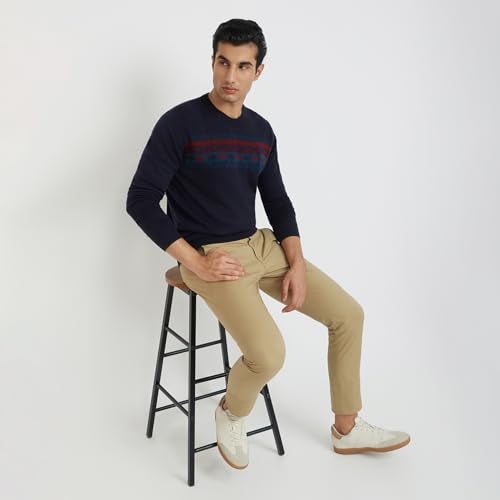 Raymond Dark Blue Sweater (Size: 42)-RMWX01258-B8 - Image 5
