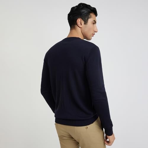 Raymond Dark Blue Sweater (Size: 42)-RMWX01258-B8 - Image 4
