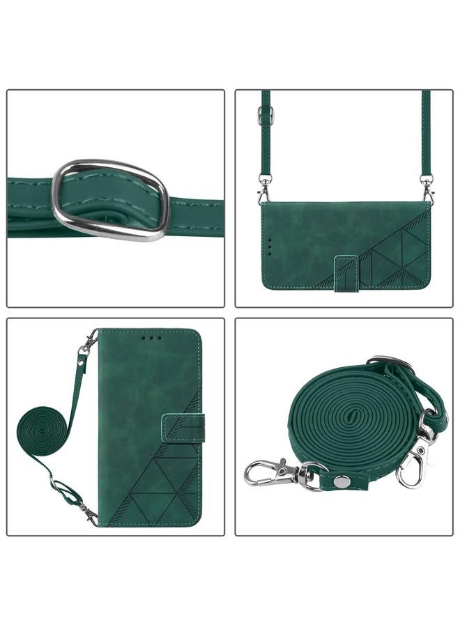 زبون جراب هاتف Honor 200 Crossbody من الجلد المنقوش ثلاثي الأبعاد - Image 3