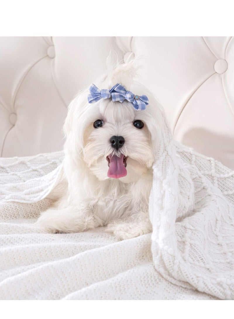 SYOSI Sofa Decorative Blanket, Soft and Comfortable Knitted Blanket with Tassels for Sofa and Bed Diamond Shaped Coverlet Lightweight Decorative Bed End Blanket Nap Blanket (beige, 127x152cm) - Image 4