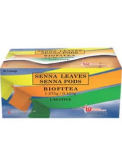 SENNA LEAVES SENNA PODS BIOFI TEA 1.275g / 0.425g LAXATIVE