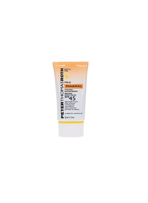 Max Mineral Tinted Sunscreen Broad Spectrum SPF 45 50 ml