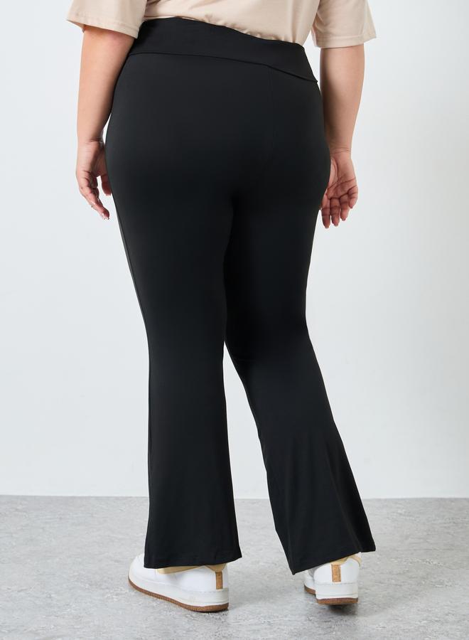 ستايلي ليقنز بمقاس كبير وحافة واسعة - Image 4