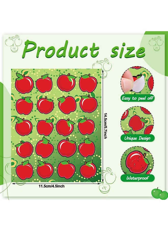 500 Count Apple Shape Stickers Red Apple Stickers For Kids Cute Fruit Stickers Mini Apples For Teachers Reward Stickers Fall Classroom Decor School Incentives 6 Styles - pzsku/Z791FC250C09407D3D72AZ/45/_/1692171591/7d3f7e0c-3b05-4f27-86cd-0b2254f02420