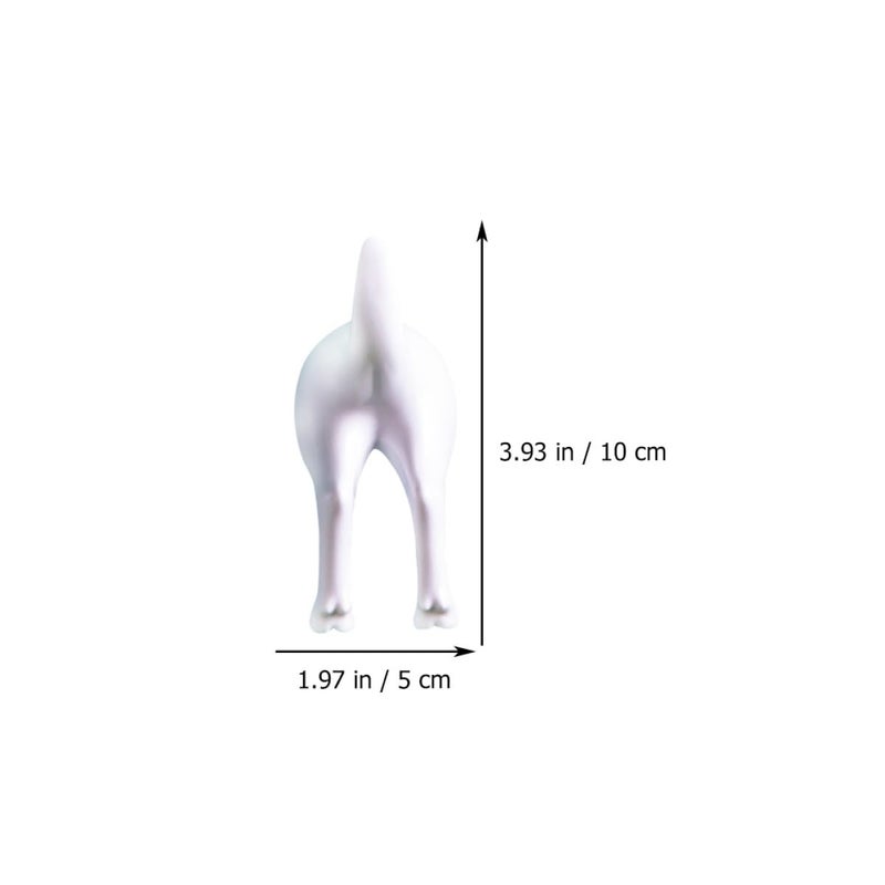 Wall Mounted Punch Free Hooks Black And White Set For Bathroom Towel And Coat Hangers - Image 3
