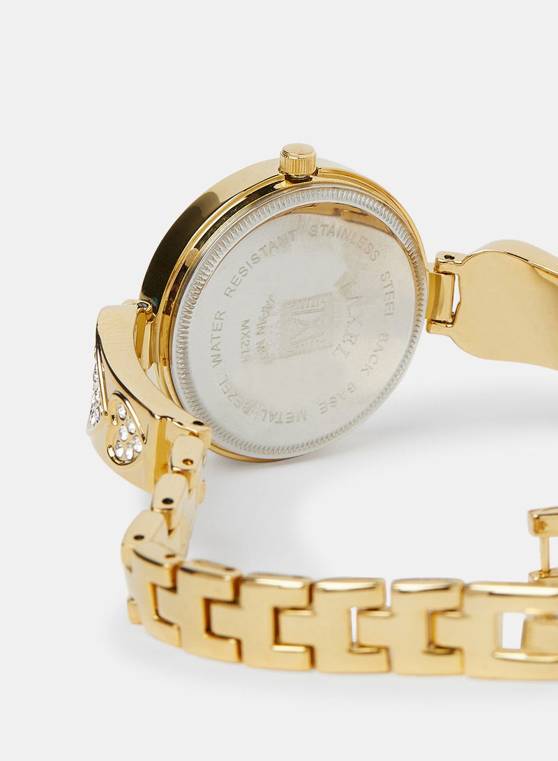 Maxel Women's Trendy Analog Wrist Watches MX36 - 28mm - Image 4