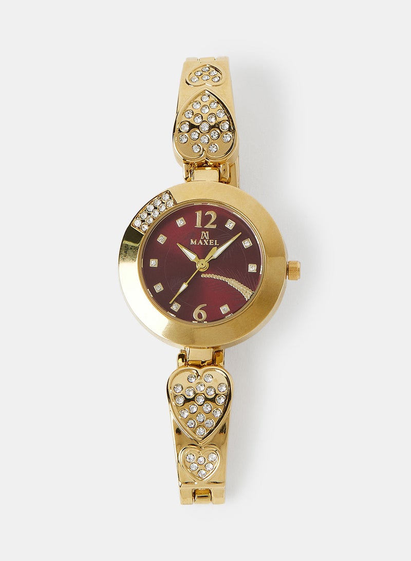 Maxel Women's Trendy Analog Wrist Watches MX36 - 28mm - Image 1