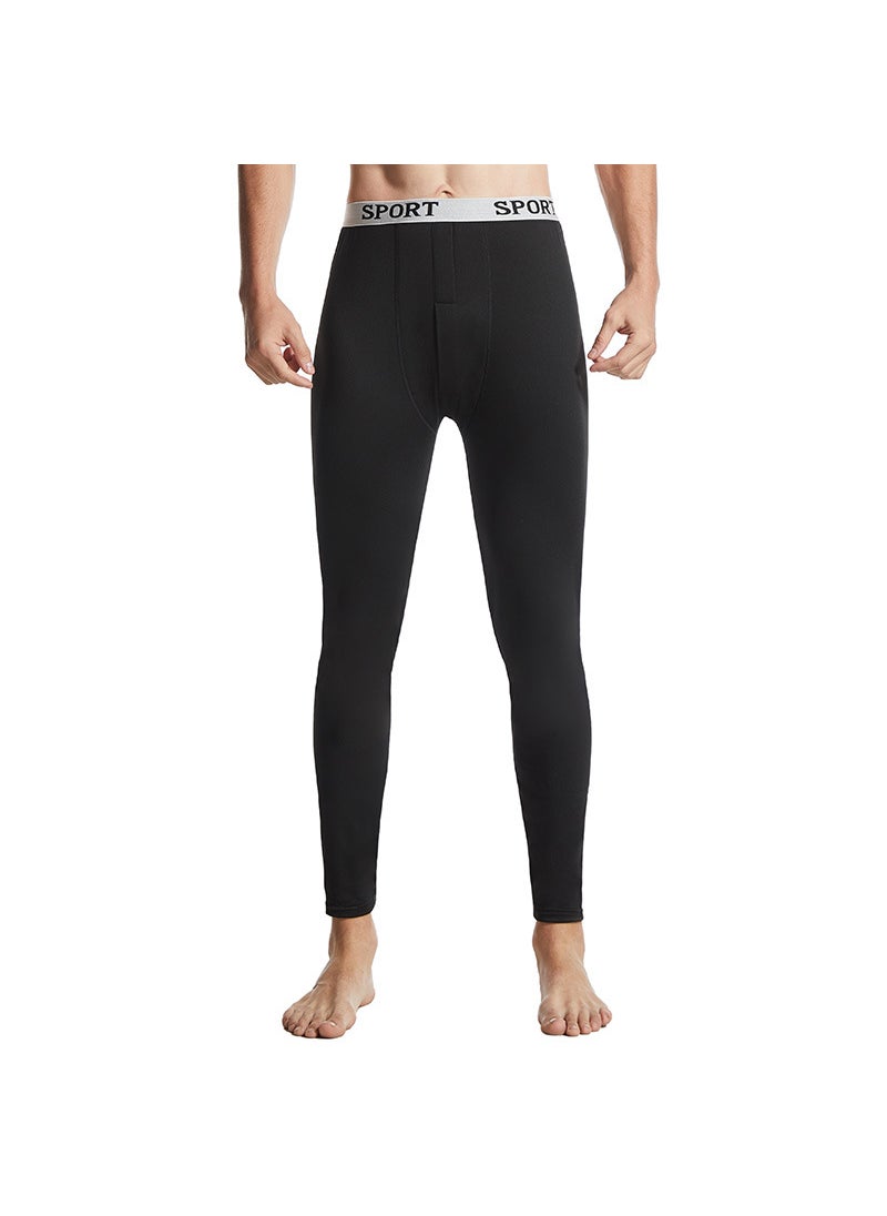 Generic Slim Fit Fleece Lined TrousersBlack (thin not fleece-lined) Black (thin not fleece-lined) 