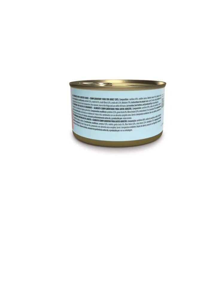 شيسر شيسير جريل طعام كامل للقطط في علبة – سردين بصلصة الكركند 70 جم [الحد الأدنى للطلب: 12 قطعة] - Image 2