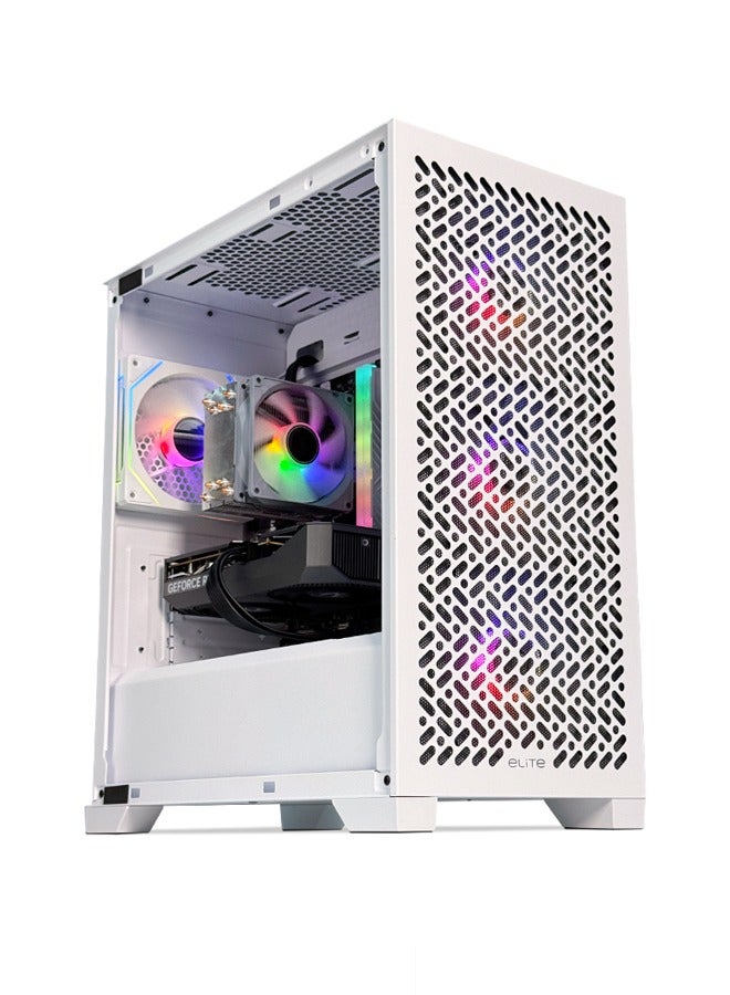 Game Sekret Pulsar Gaming PC - Intel Core i5-12400F | AMD Radeon RX 580 8GB GPU | 16GB DDR4 RAM-1TB NVMe SSD | Air Cooler-H610 MB-500W 80+ PSU | WiFi-Bluetooth-Windows 11 Pro | Game Sekret Desktop Computer | 1 Year Warranty - Image 1