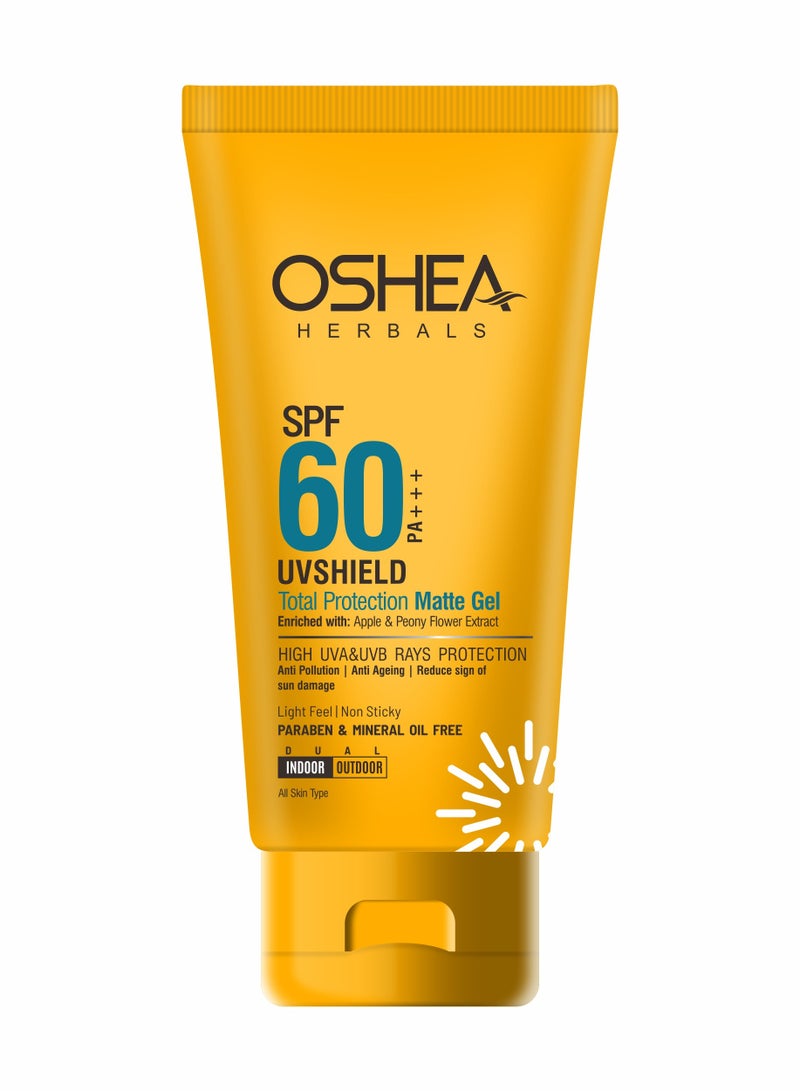 OSHEA Herbals UV Shield Sun Block Gel SPF 60 60 g - Image 1